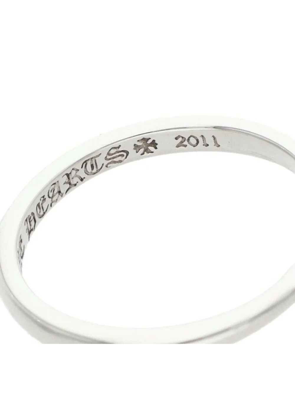 Chrome Hearts Bubblgm Star Bubble Gum Silver Ring